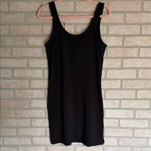 Lululemon black tank top dress size 6